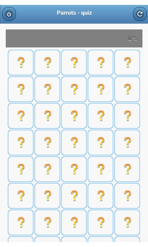 Parrots - quiz