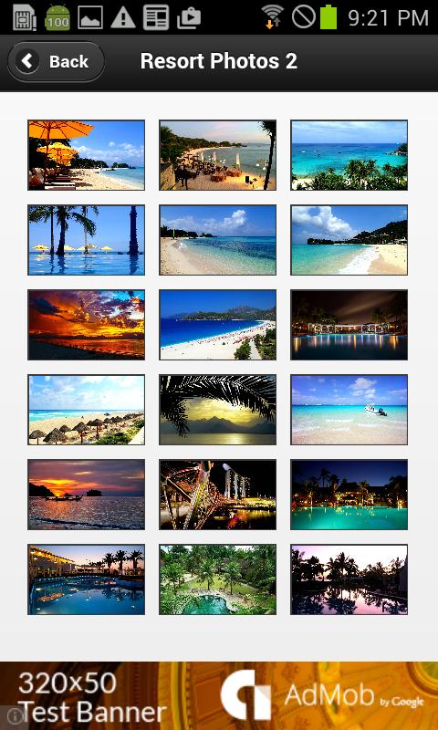 Beach Resort Wallpaper