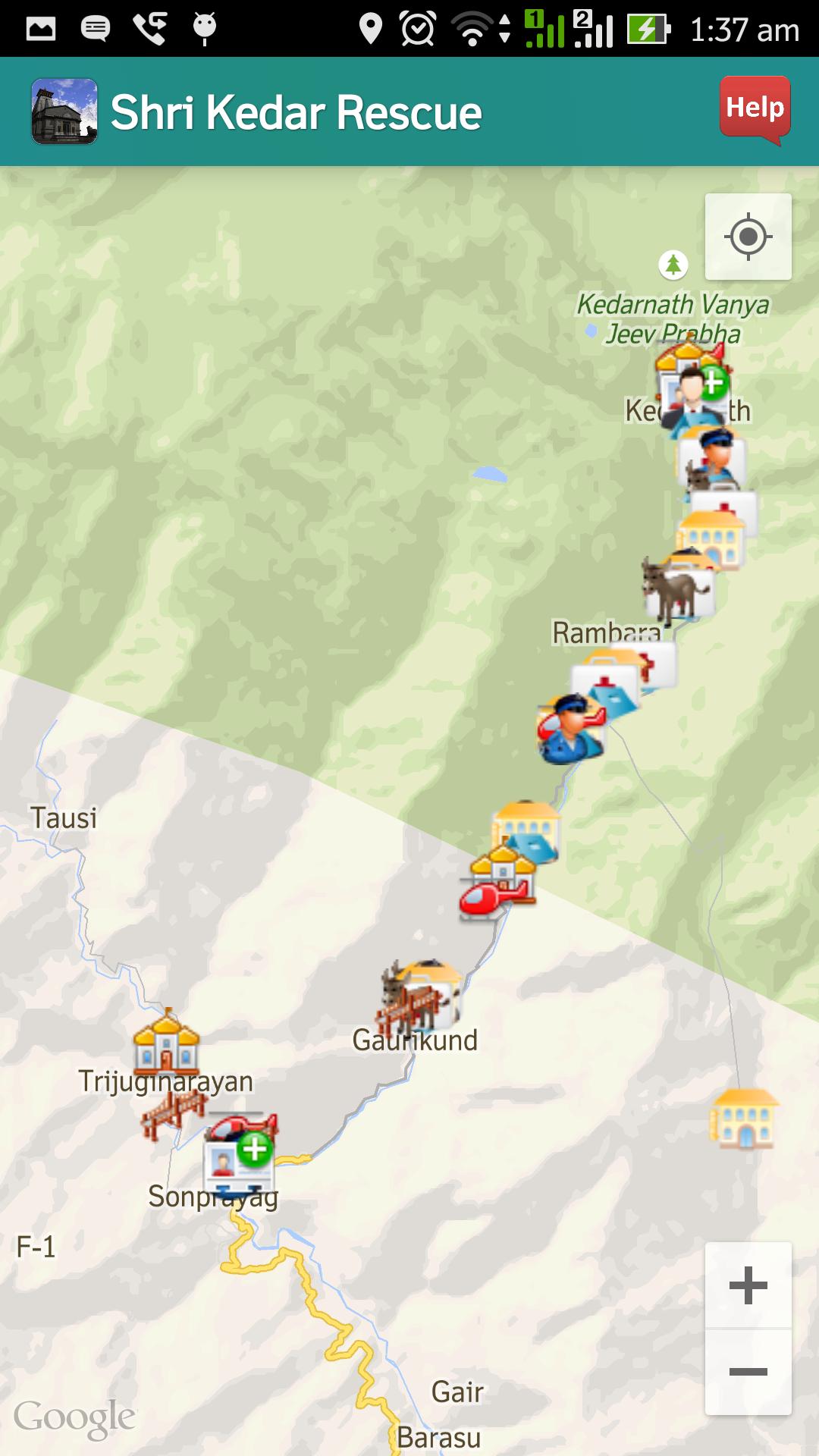 Shri Kedar Rescue App