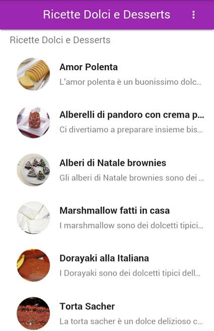 Ricette Dolci