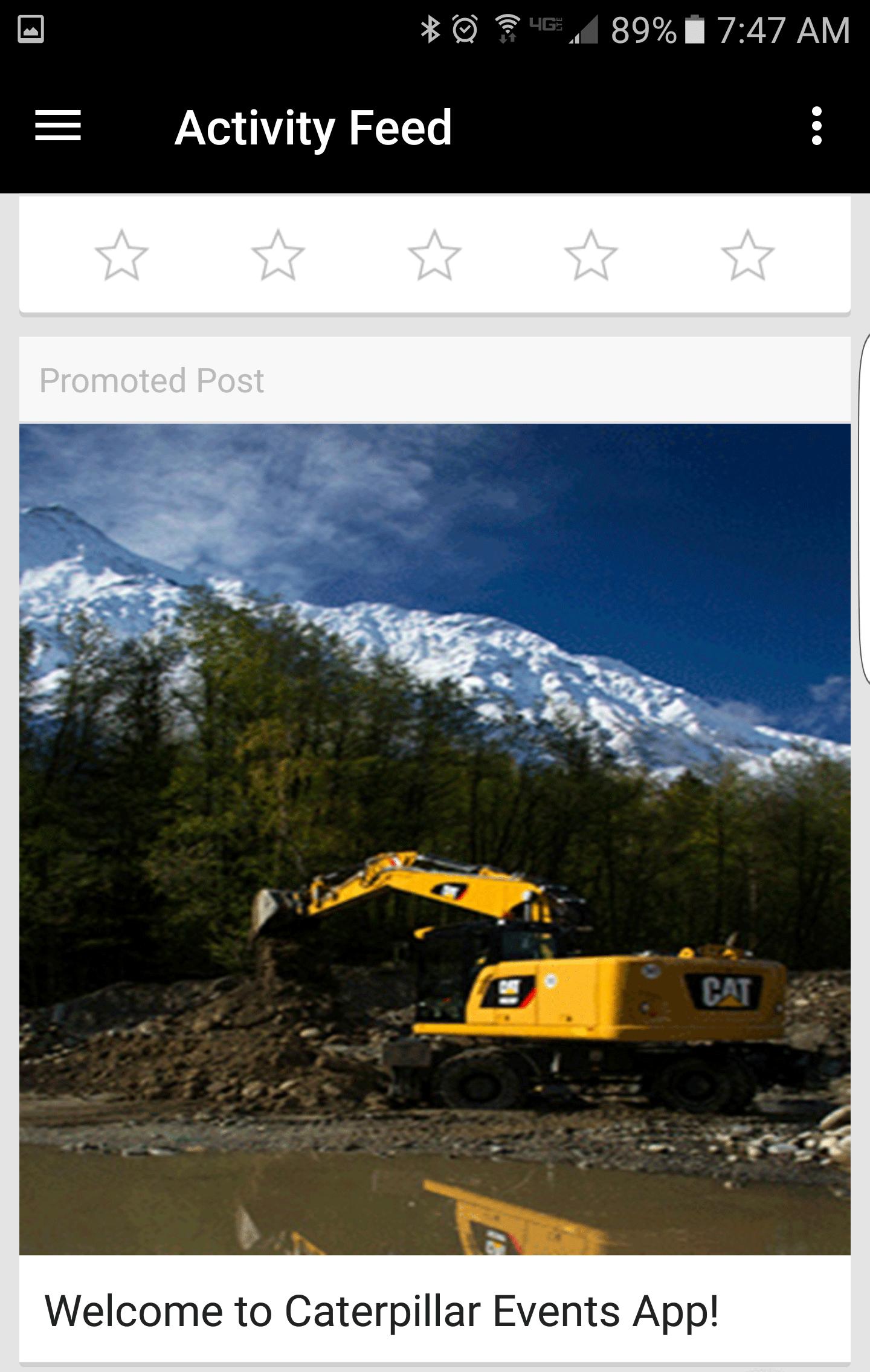 My Caterpillar Events