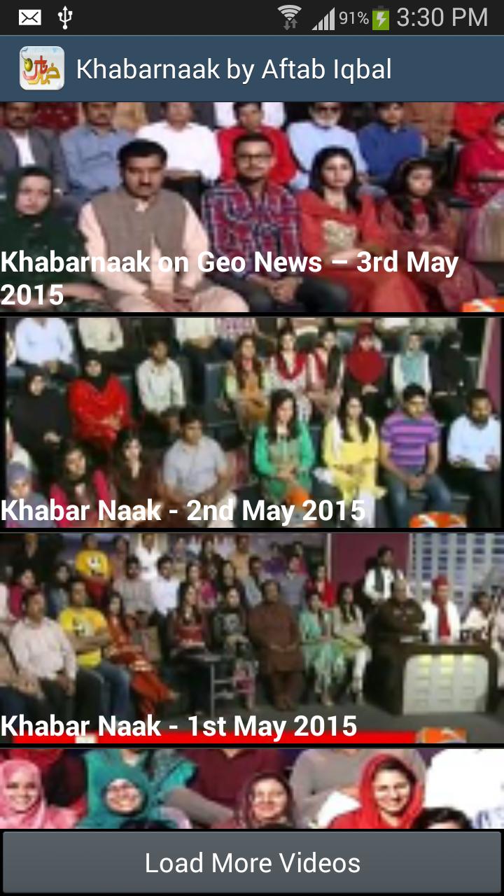 Khabarnaak by Aftab Iqbal