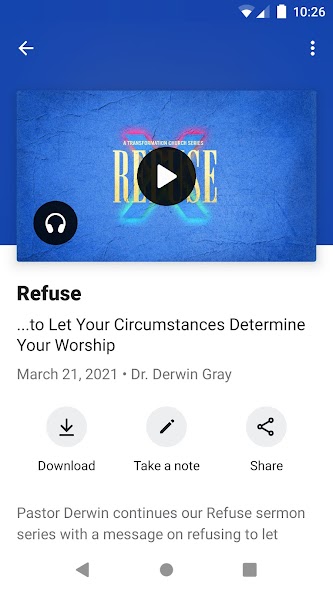 Transformation Church SC