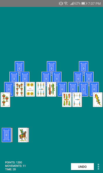 Spanish Tri Peaks Solitaire