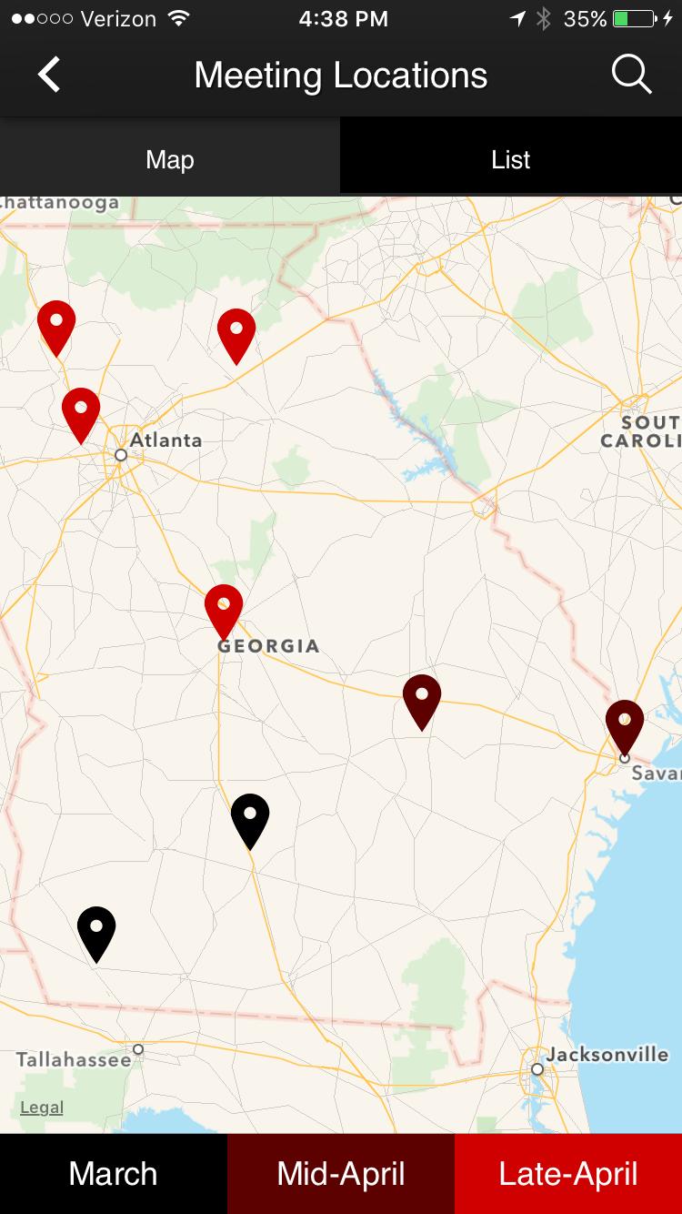 GA Baptist Mission Board Event