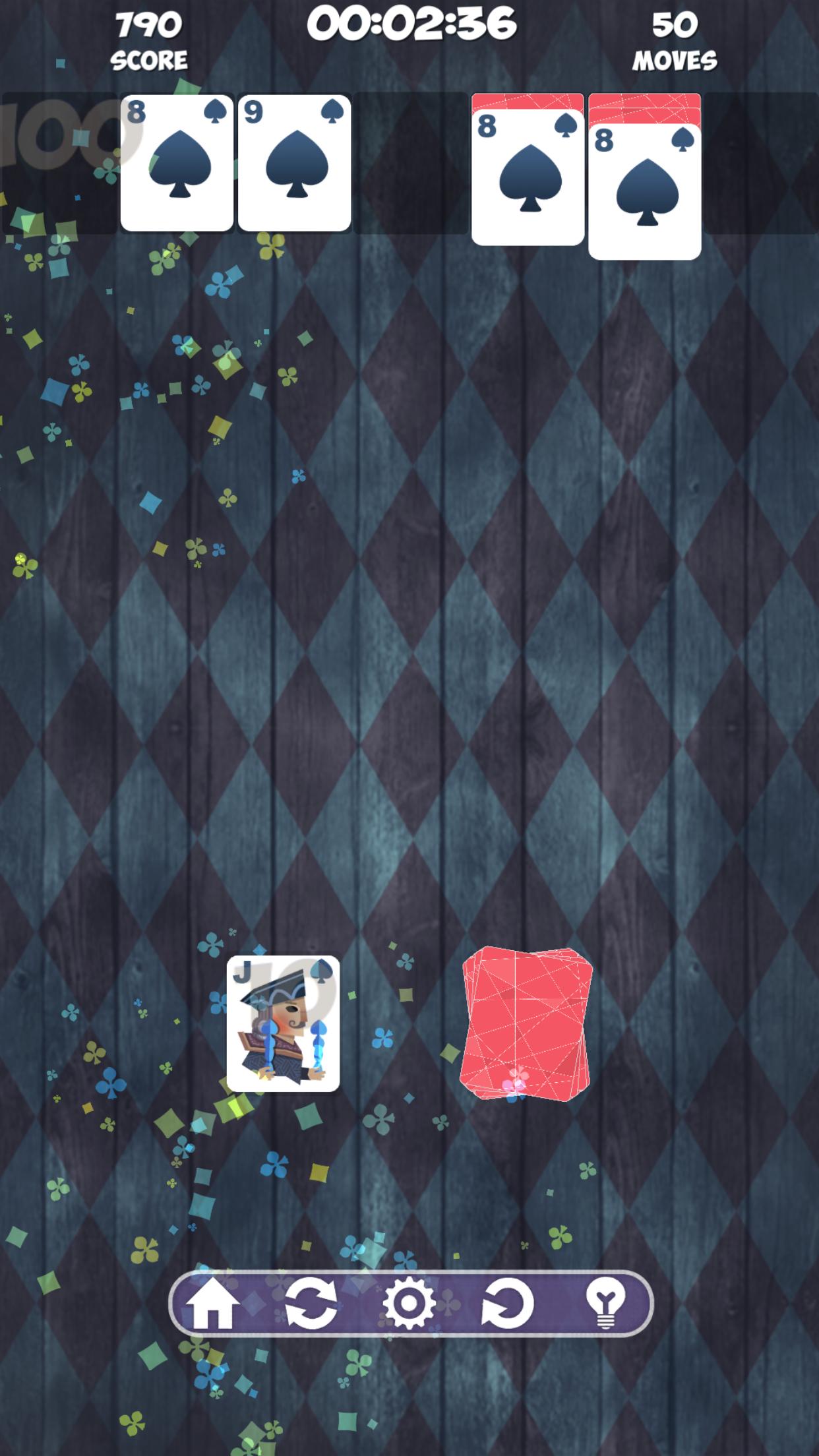 Solitaire - 3 Games Klondike, Tripeaks and Spider