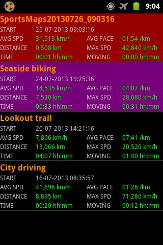 SportsMaps GPS Tracker