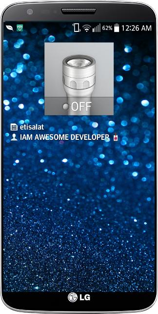 Perfect Blue LG Home Theme