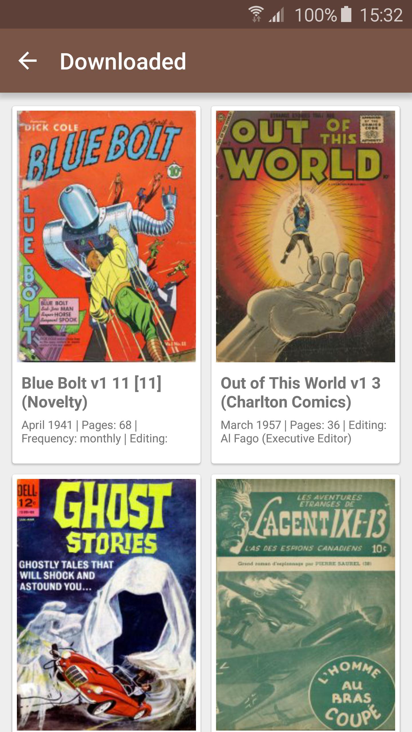 Old Public Domain comics