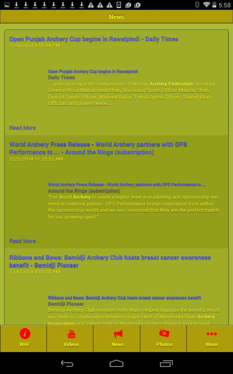 International Archery