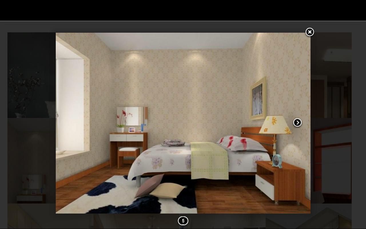 3D Bedroom Design
