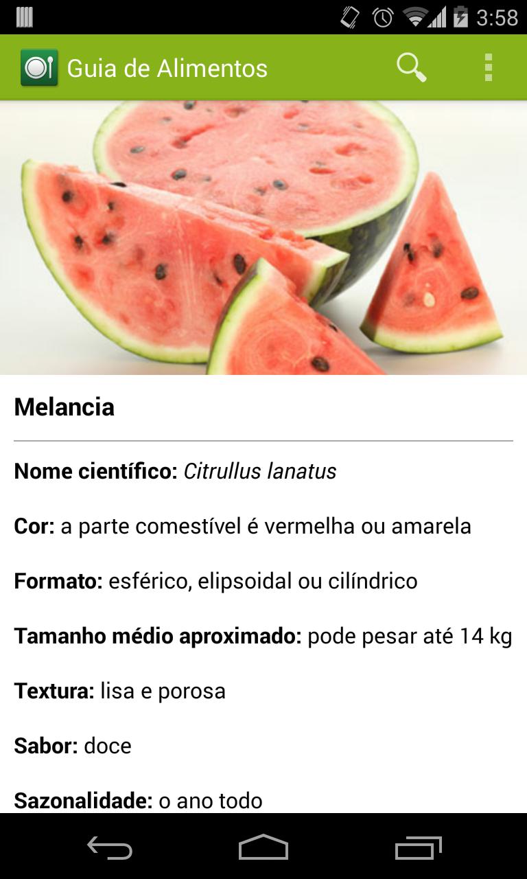 Guia de Alimentos