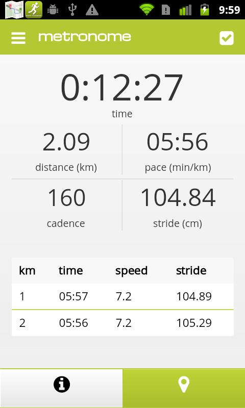 runnahoo - Running metronome