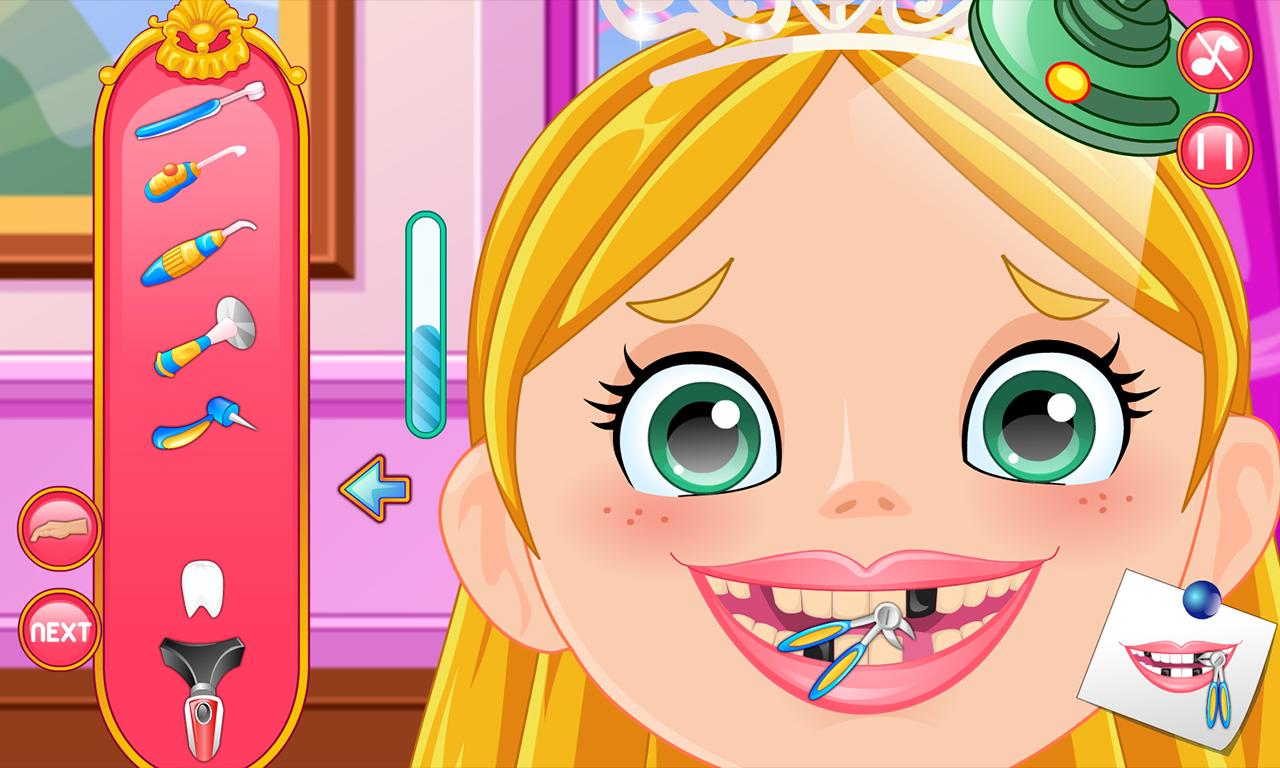 Princess at the Crazy Dentist