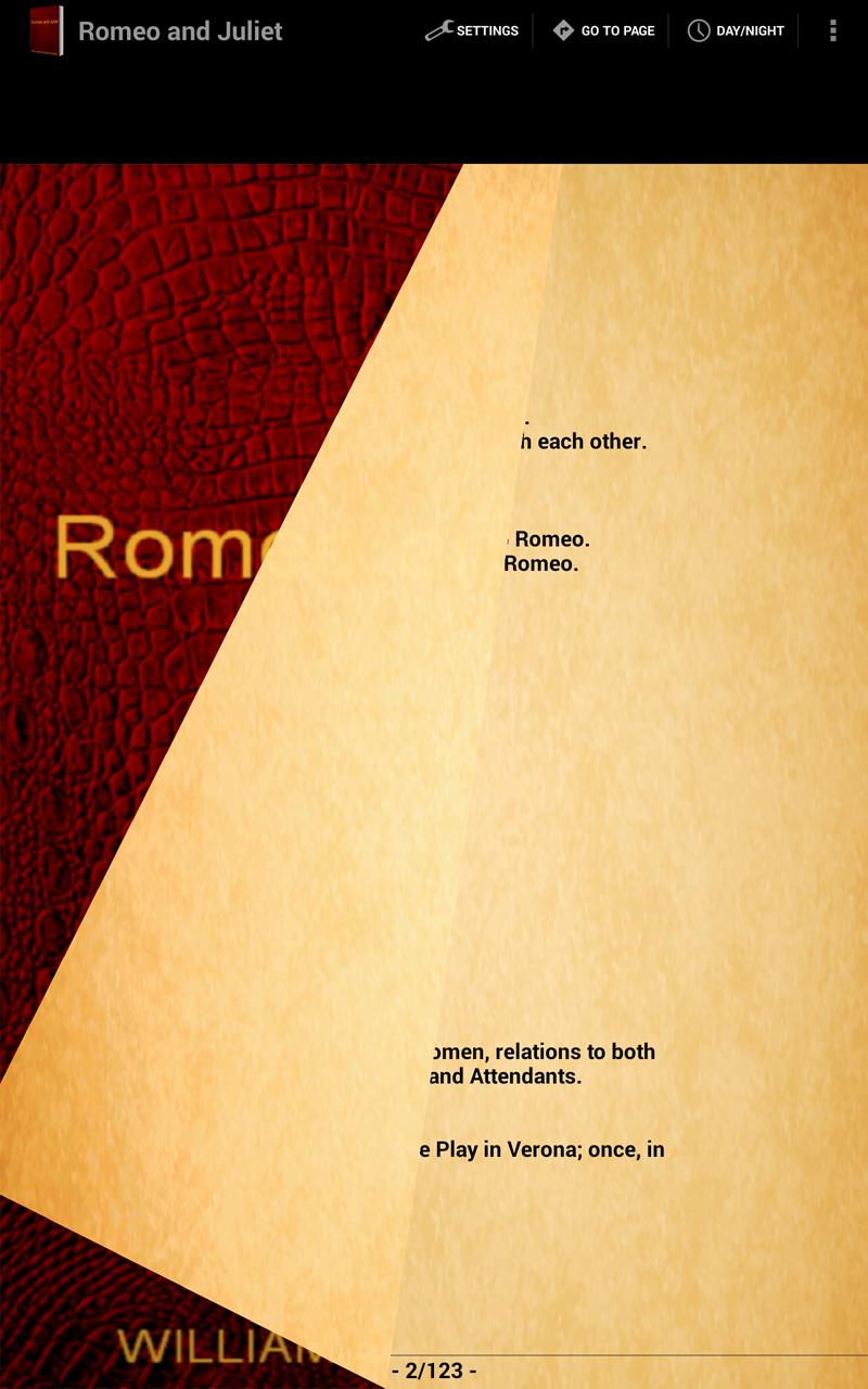 Romeo and Juliet (English)