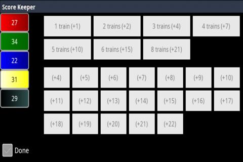 Train Score Keeper