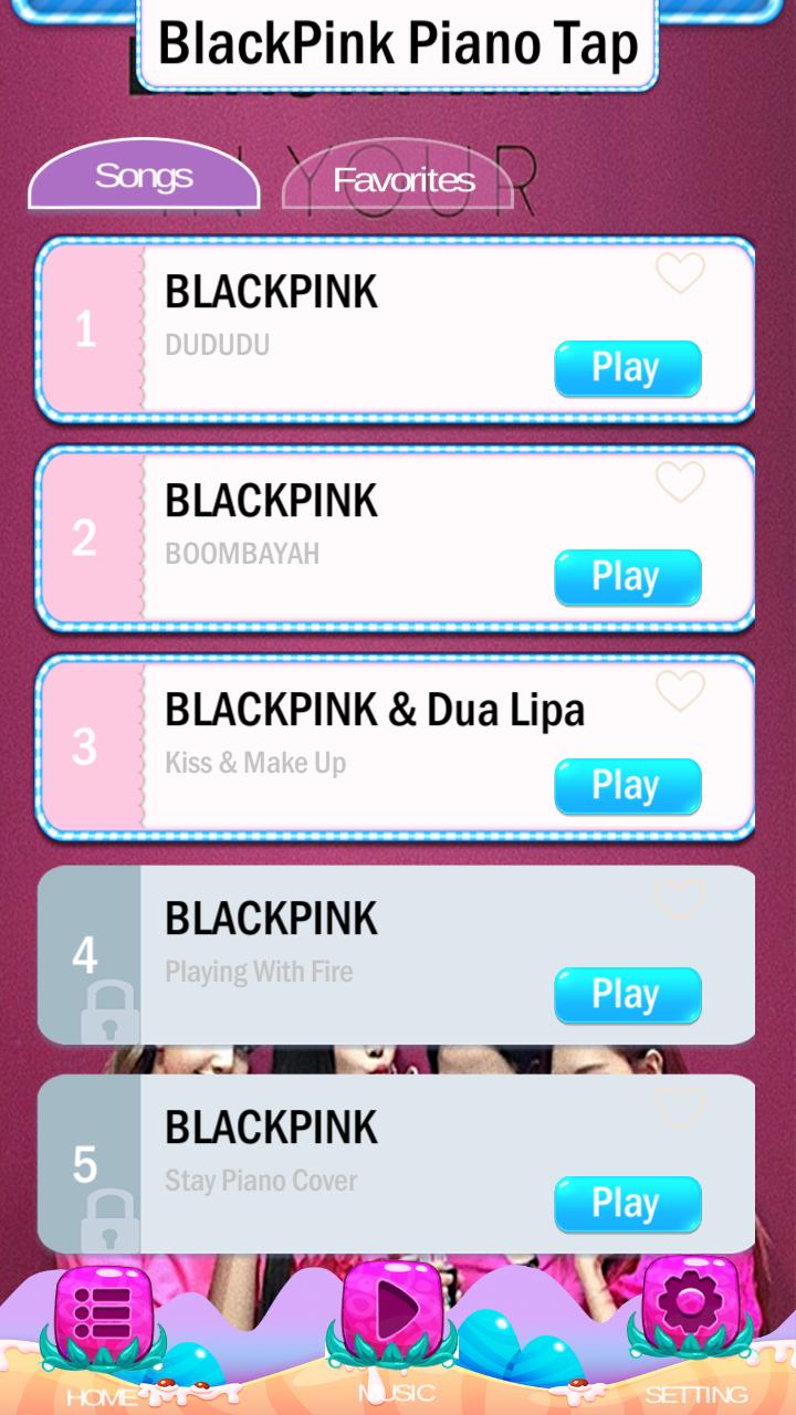 BLACKPINK Piano Tap