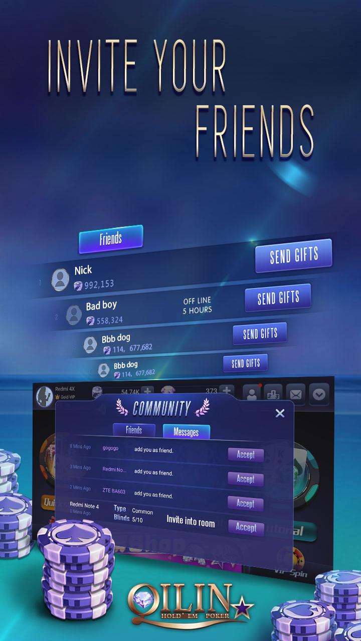 Qilin Holdem Poker-NL Texas