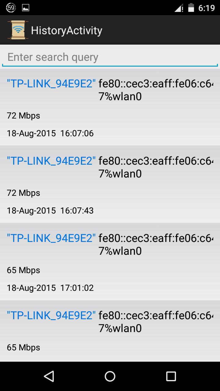 WiFi History