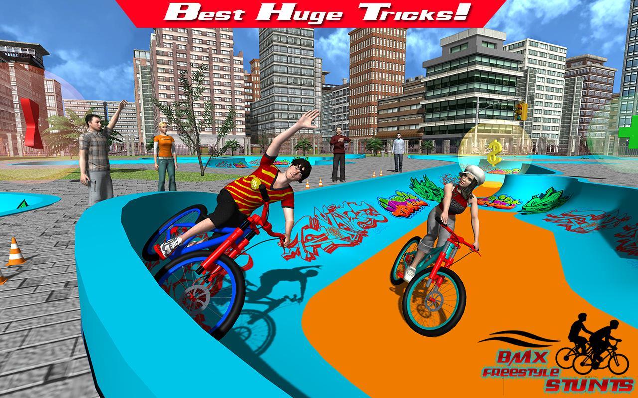 BMX Freestyle Stunts