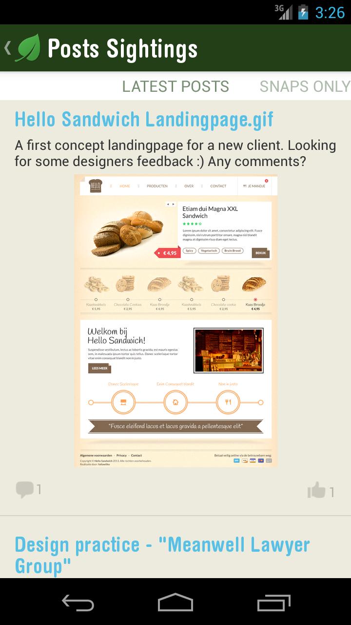 Nature Walk (Forrst Client)