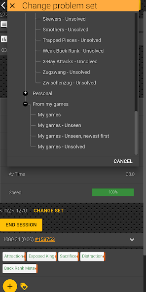 Chess tempo - Train chess tact