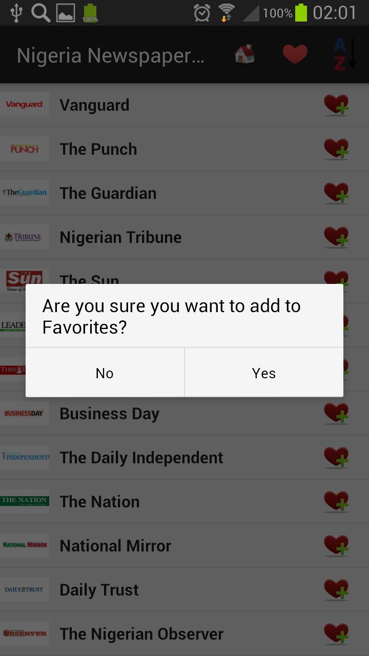 Nigeria Newspapers and News