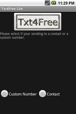 Txt4Free Lite
