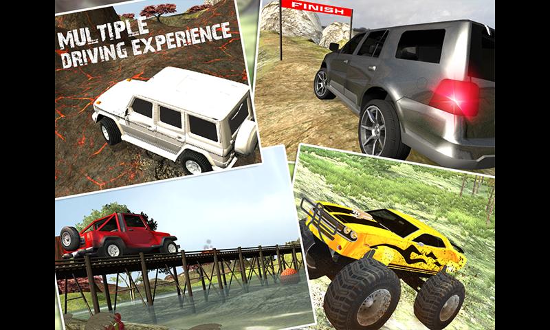 Off Road 4x4 Mountain Driving