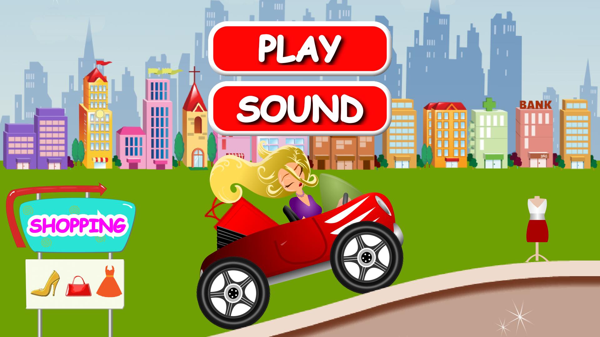 Car Racing with a Fashion Girl