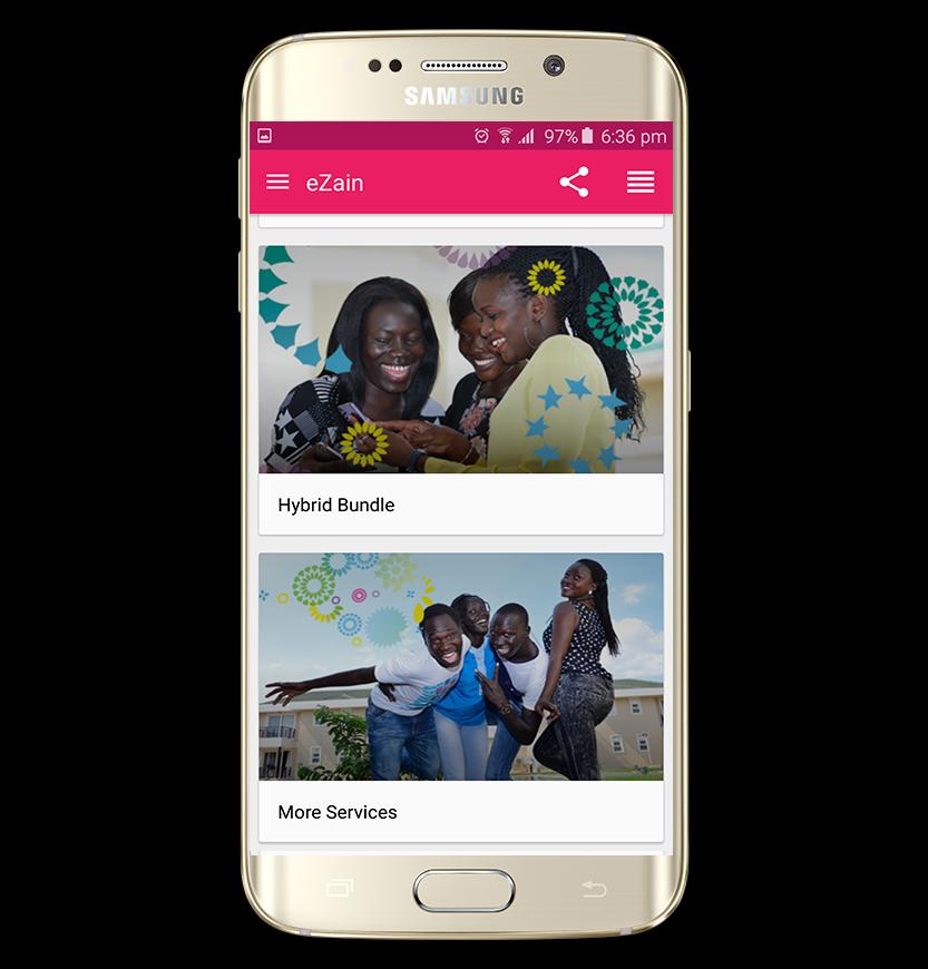 Zain App for South Sudan