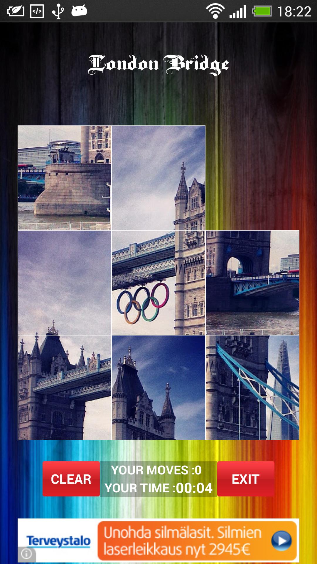 London - Picture Slide Puzzle