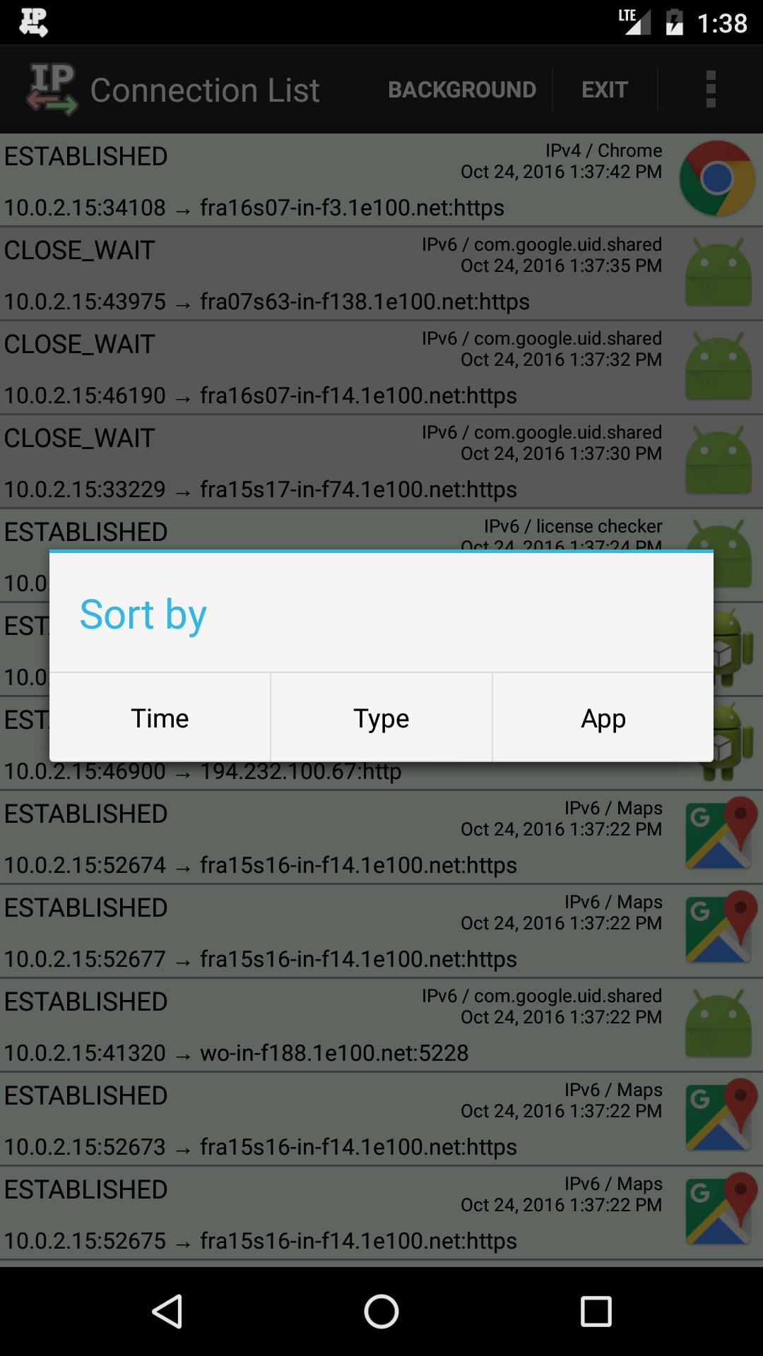 Connection List Free