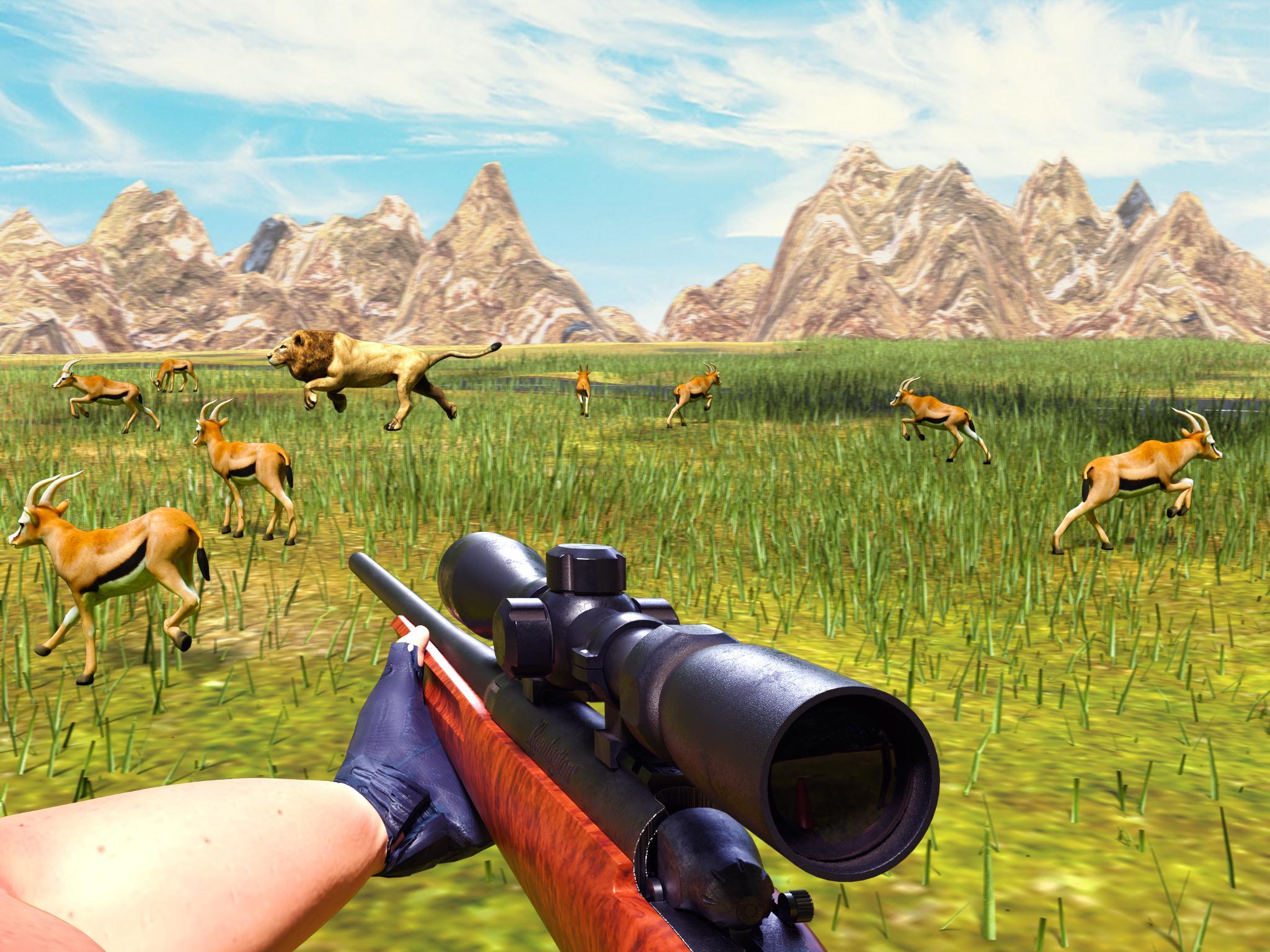 Animal Hunting Sniper Shooter - Safari Hunt Game