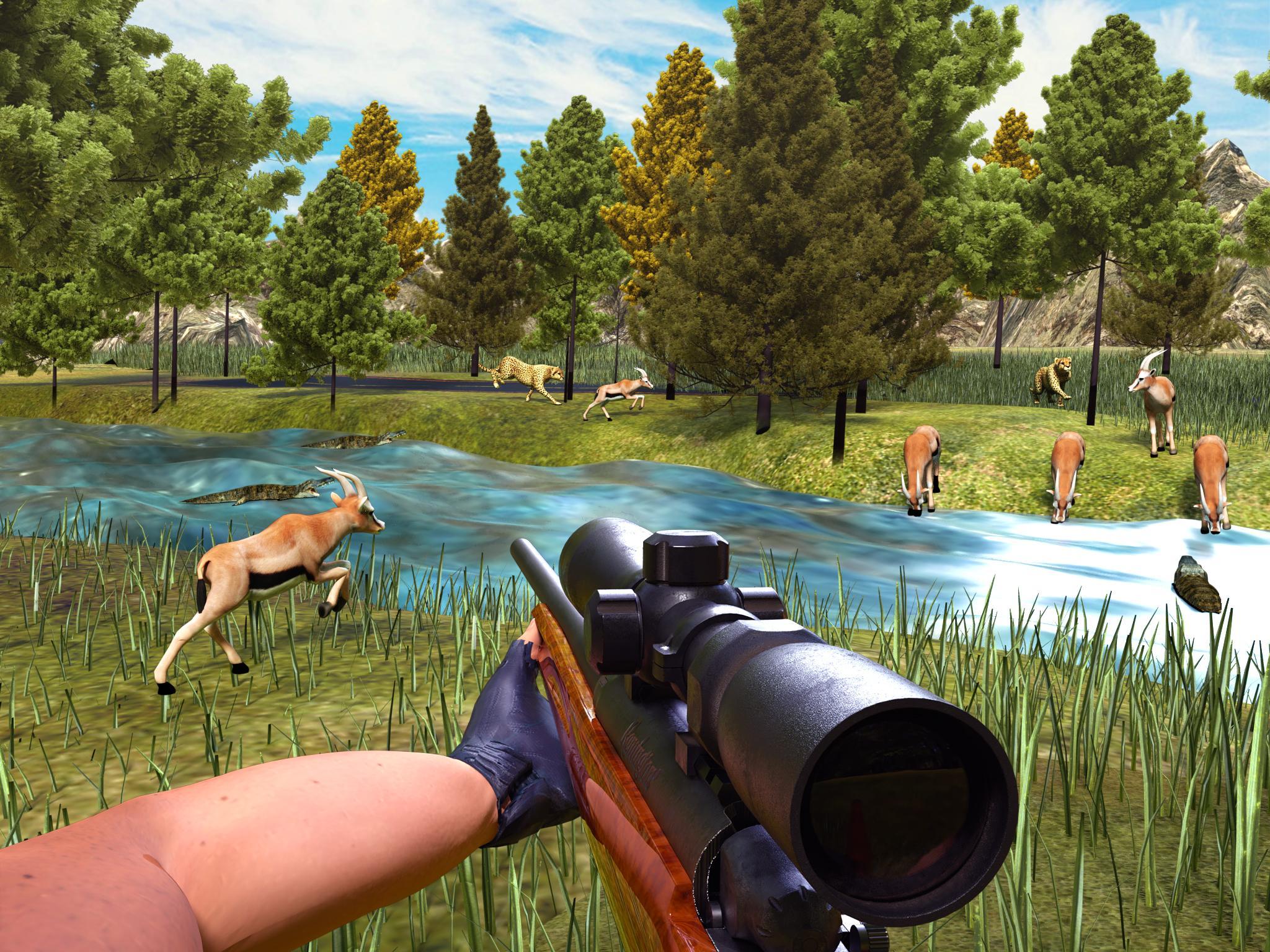 Animal Hunting Sniper Shooter - Safari Hunt Game