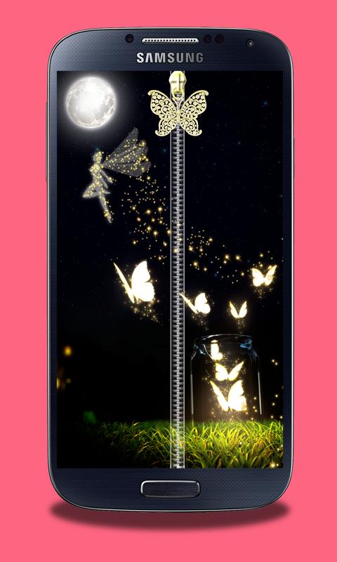 Butterfly Zipper Screen Lock