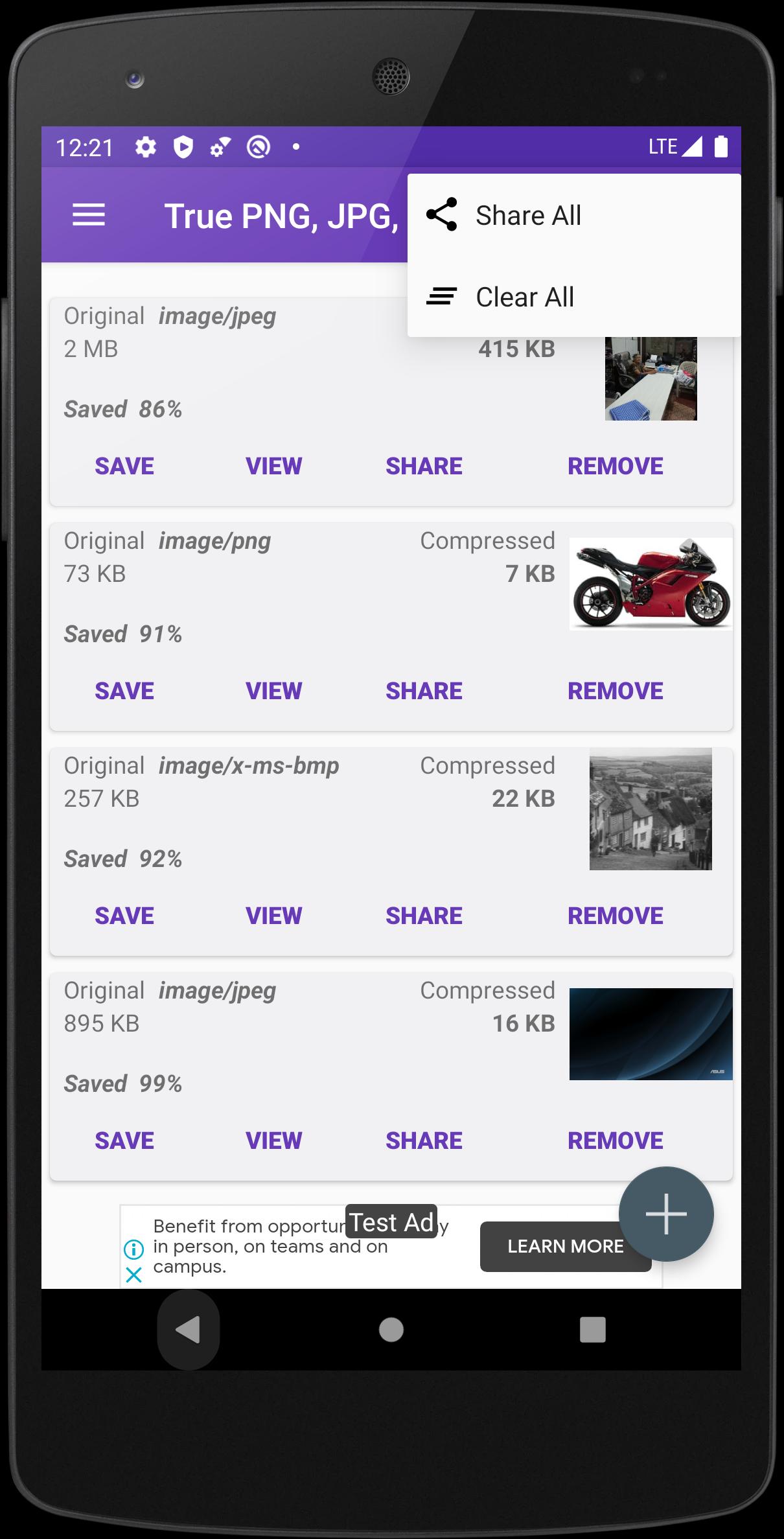 True PNG, JPG, BMP, WEBP