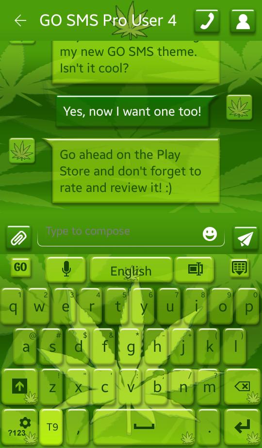 Weed for GO SMS