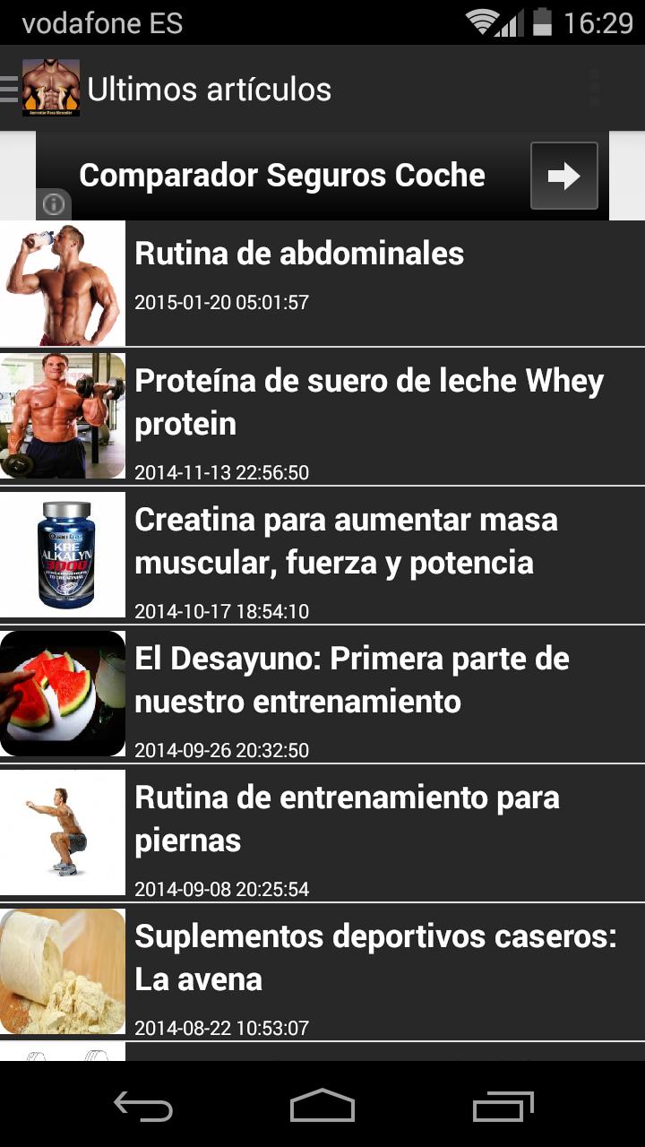 Aumentar masa muscular