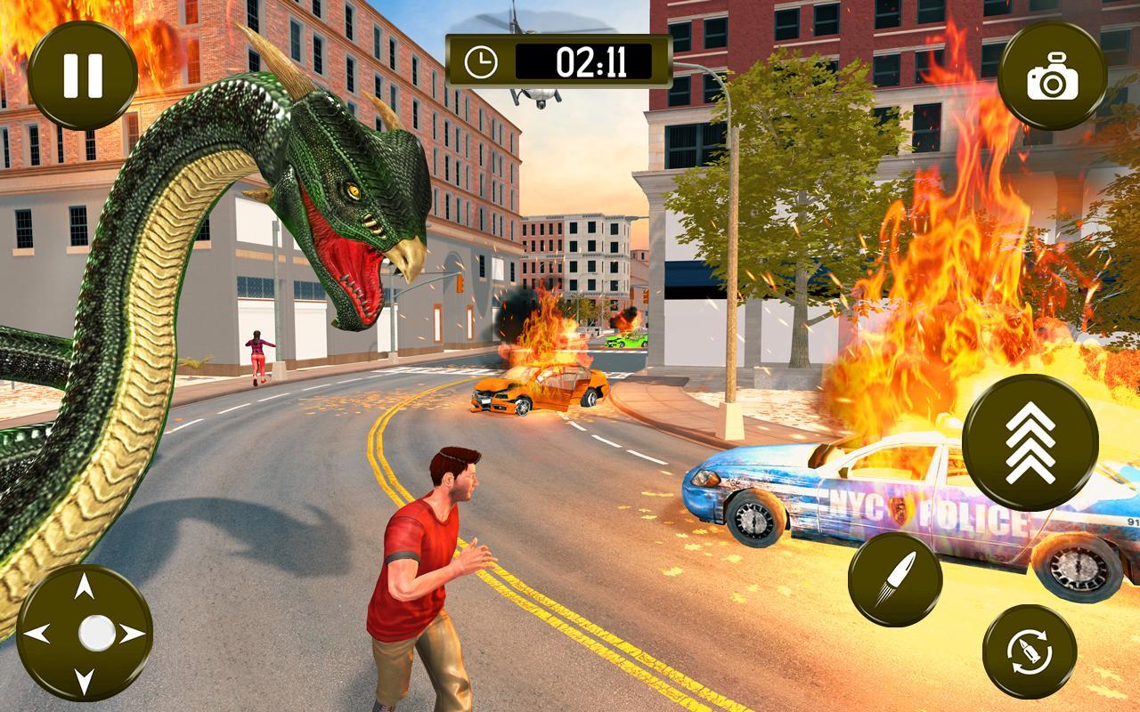 Grand Snake Robot Transformation Simulator