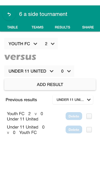 SportsTables League Manager