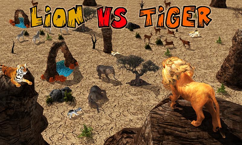 Lion Vs Tiger Wild Adventure