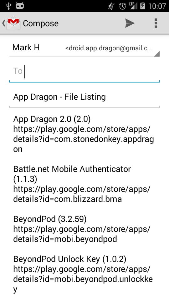 App Dragon App Lister