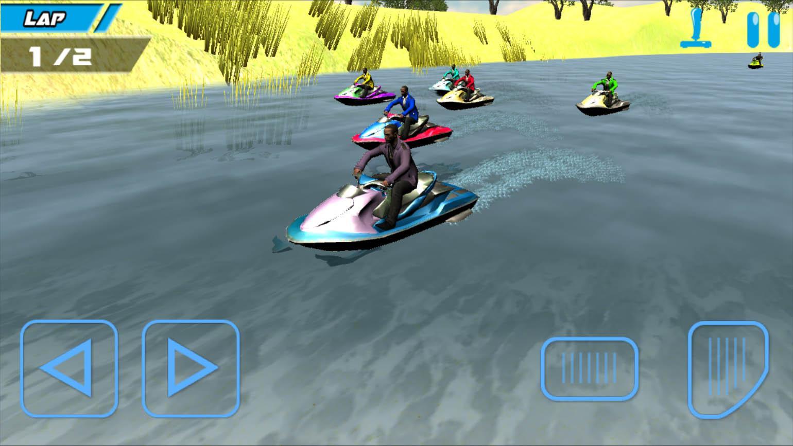 Speed boat Ski jet racing 2016