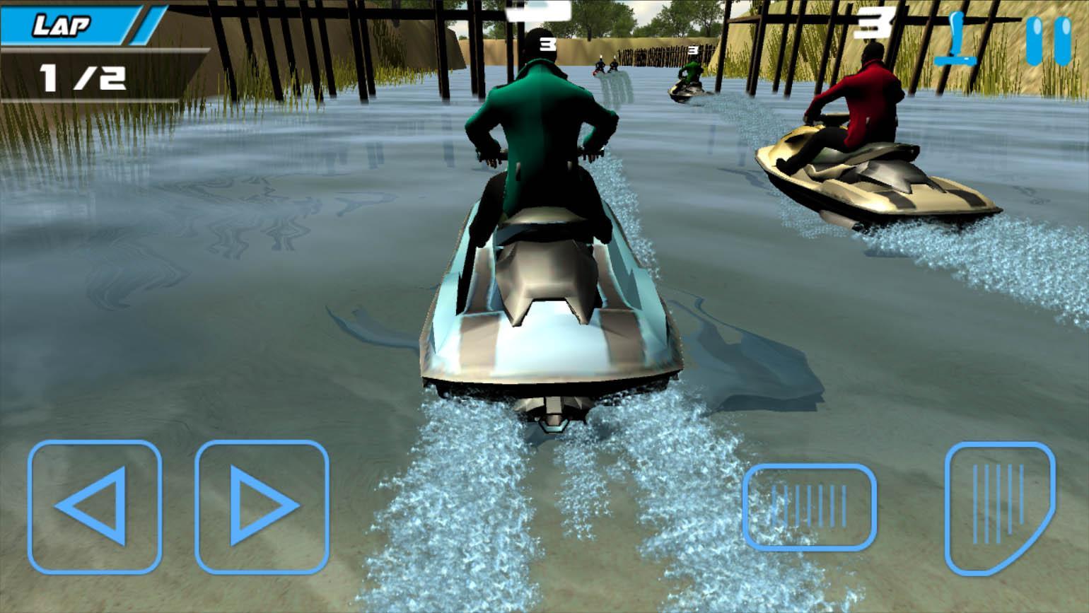 Speed boat Ski jet racing 2016