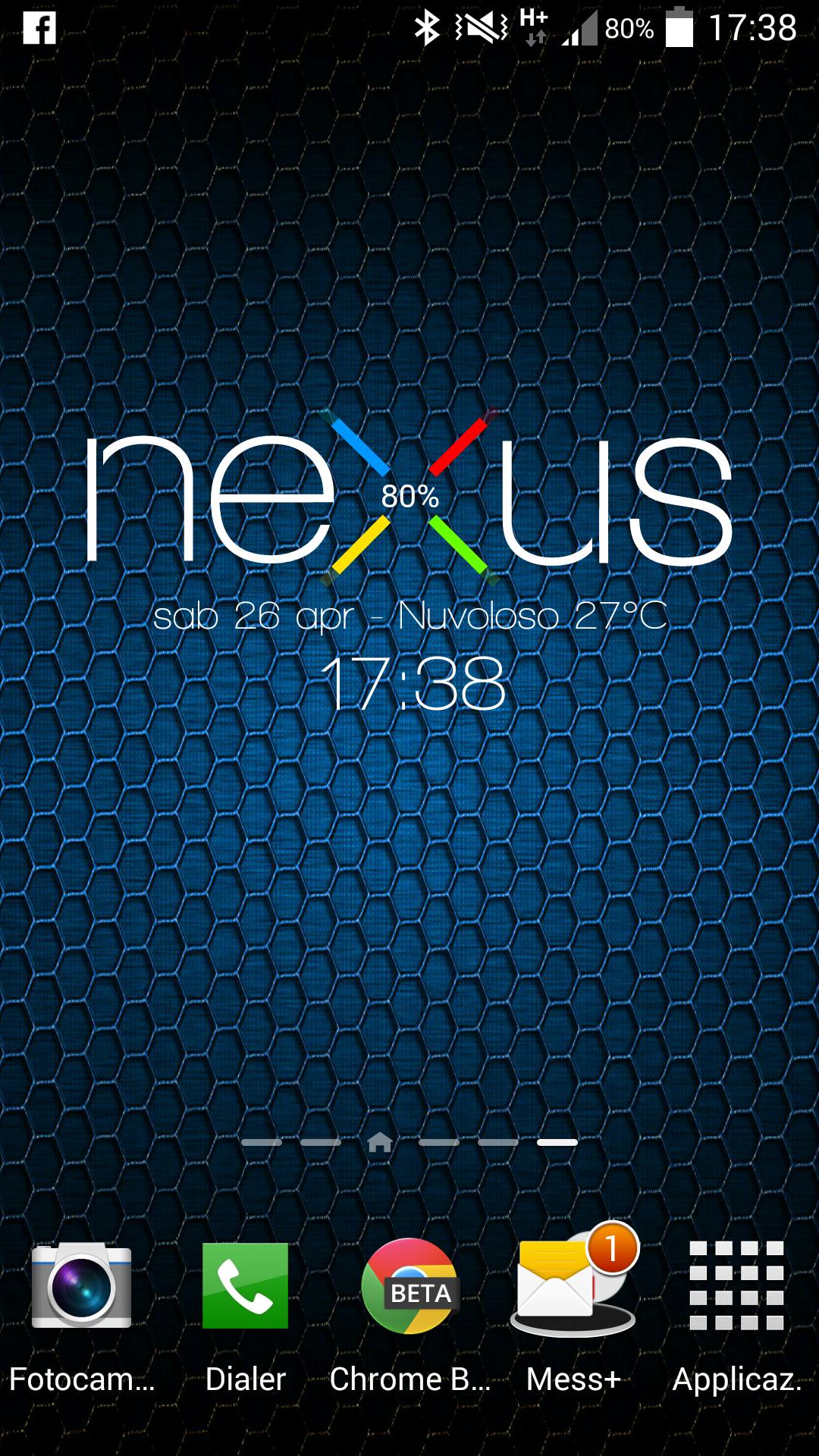 Nexus 5 Zooper Widget!