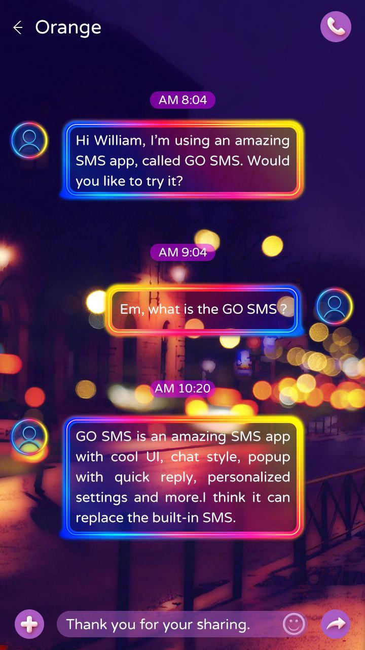 GO SMS DREAM PARIS THEME