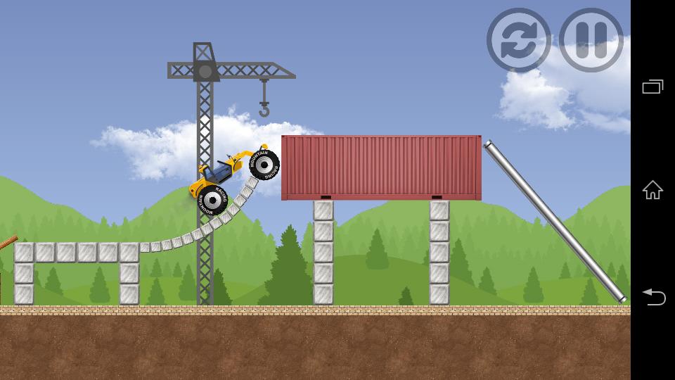 Hill Climb Construction Racing