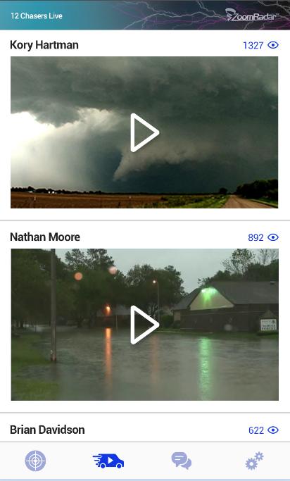 Zoom Radar Storm Chasers