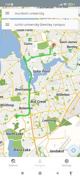 Perth Australia Offline Map